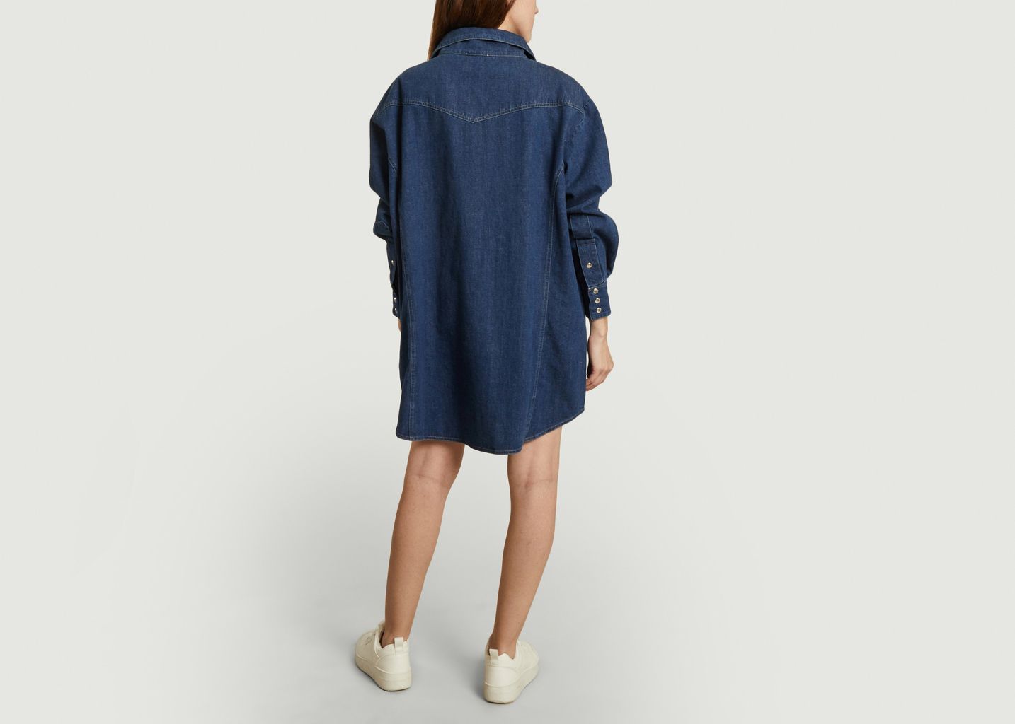 Robe-chemise oversize en jean Gloria - Façon Jacmin