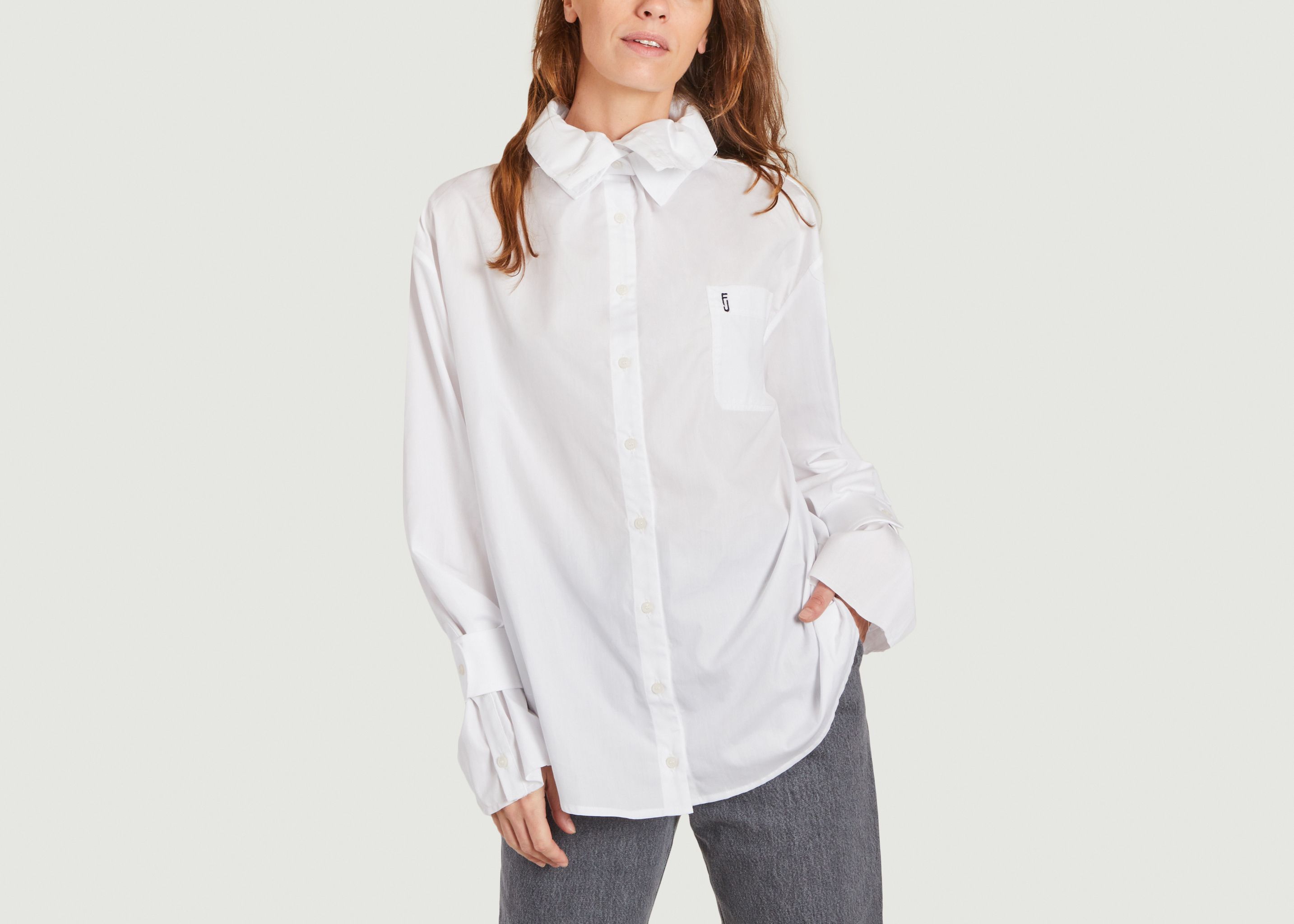 Coco shirt with double collar - Façon Jacmin
