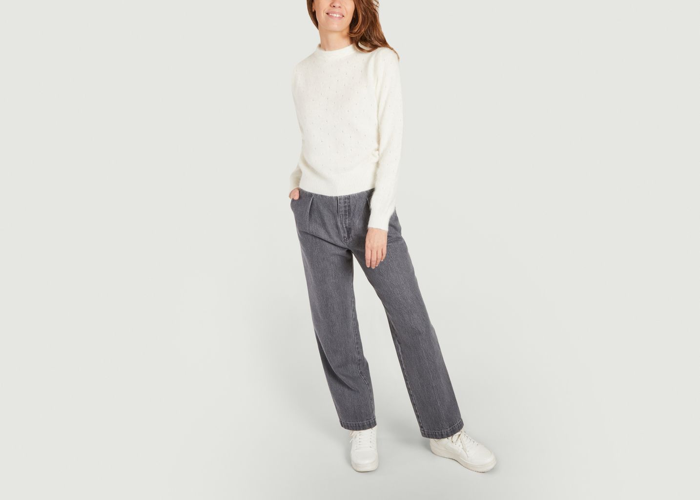 Patti high waist tinted jeans - Façon Jacmin