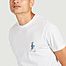 matière Arcy cyclist and mountains printed t-shirt - Faguo