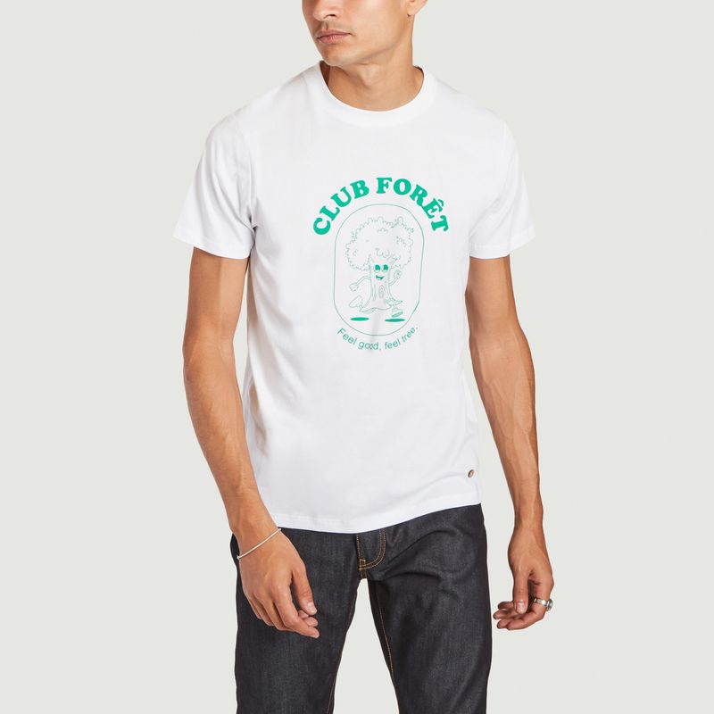 Arcy Club Forêt printed t-shirt - Faguo