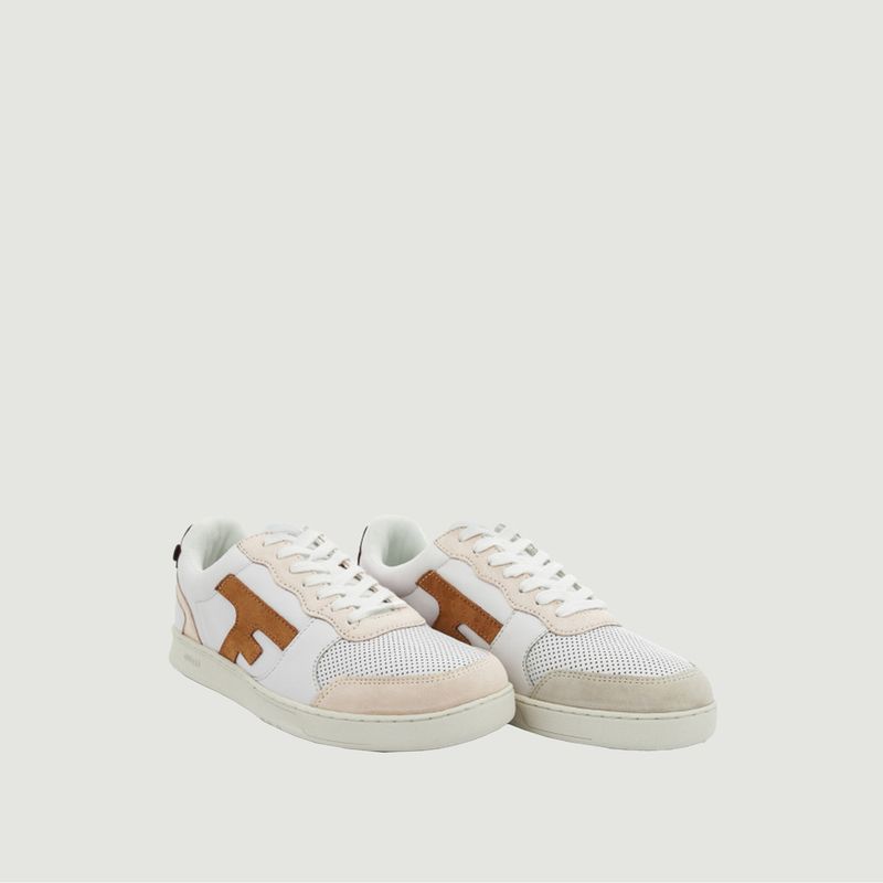 Hazel leather low top sneakers - Faguo