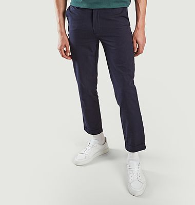 Cotton and linen Crecy pants