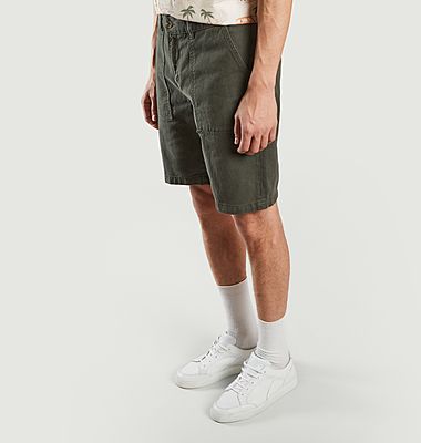Shorts aus Baumwolle Tusson
