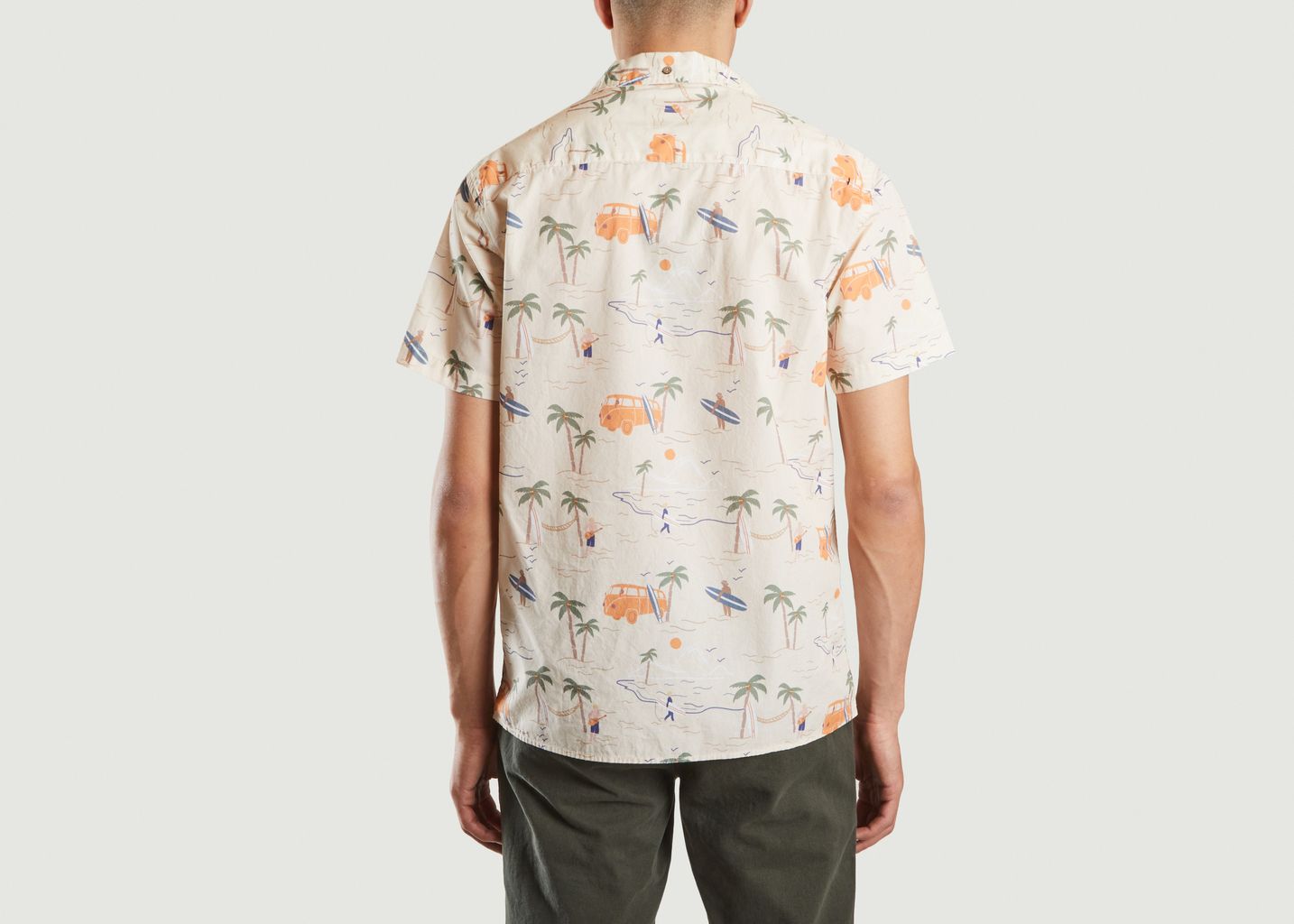Vimy print short sleeve shirt - Faguo