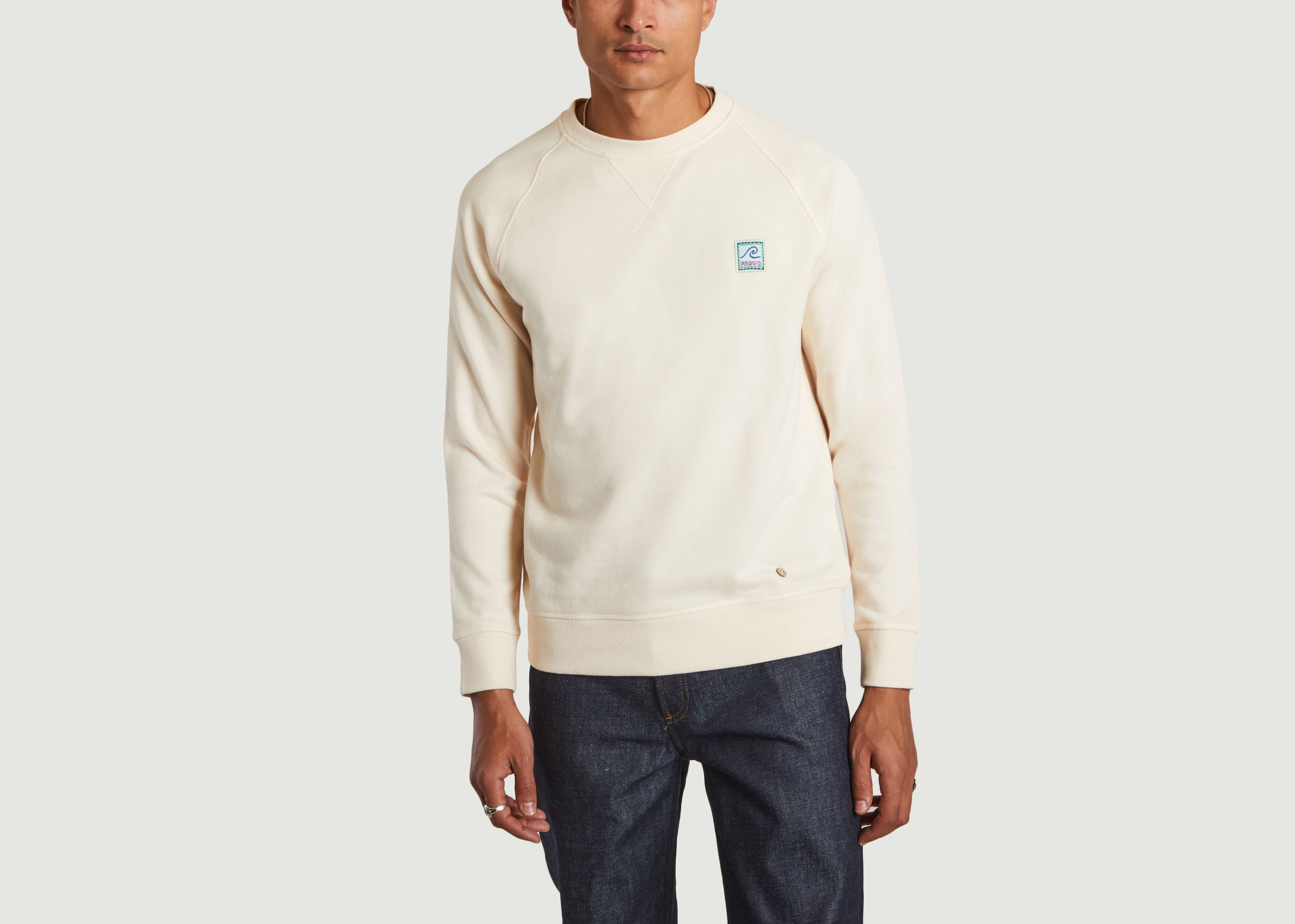Darney sweatshirt in recycled cotton - Faguo