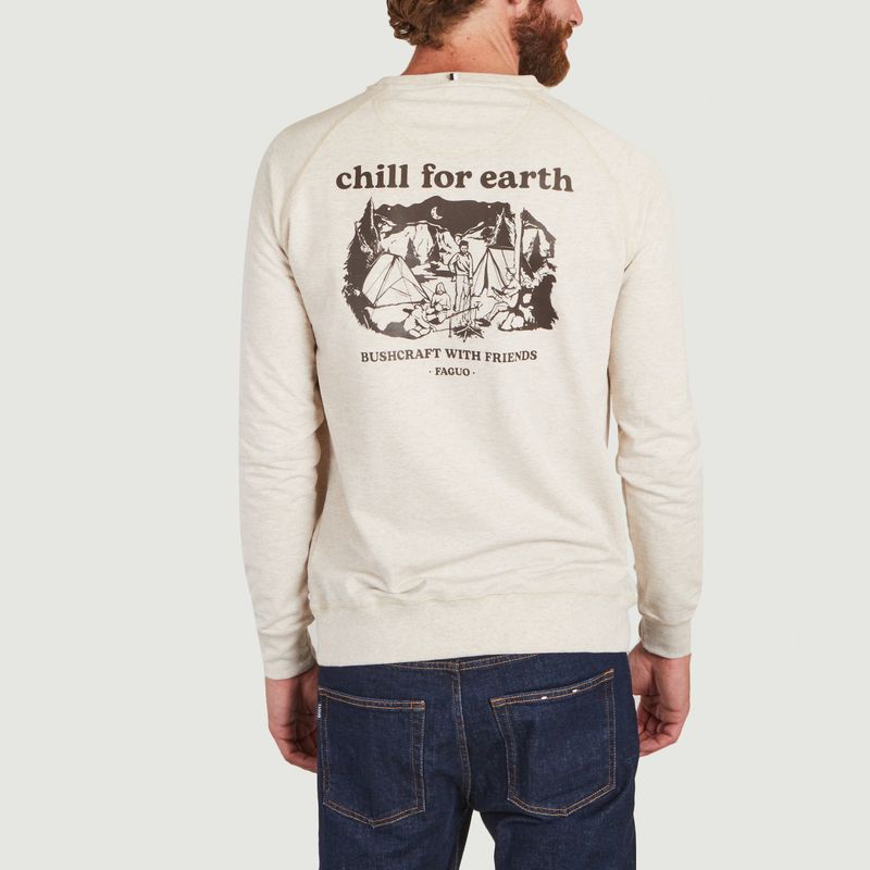 Darney Chill for earth Sweatshirt - Faguo