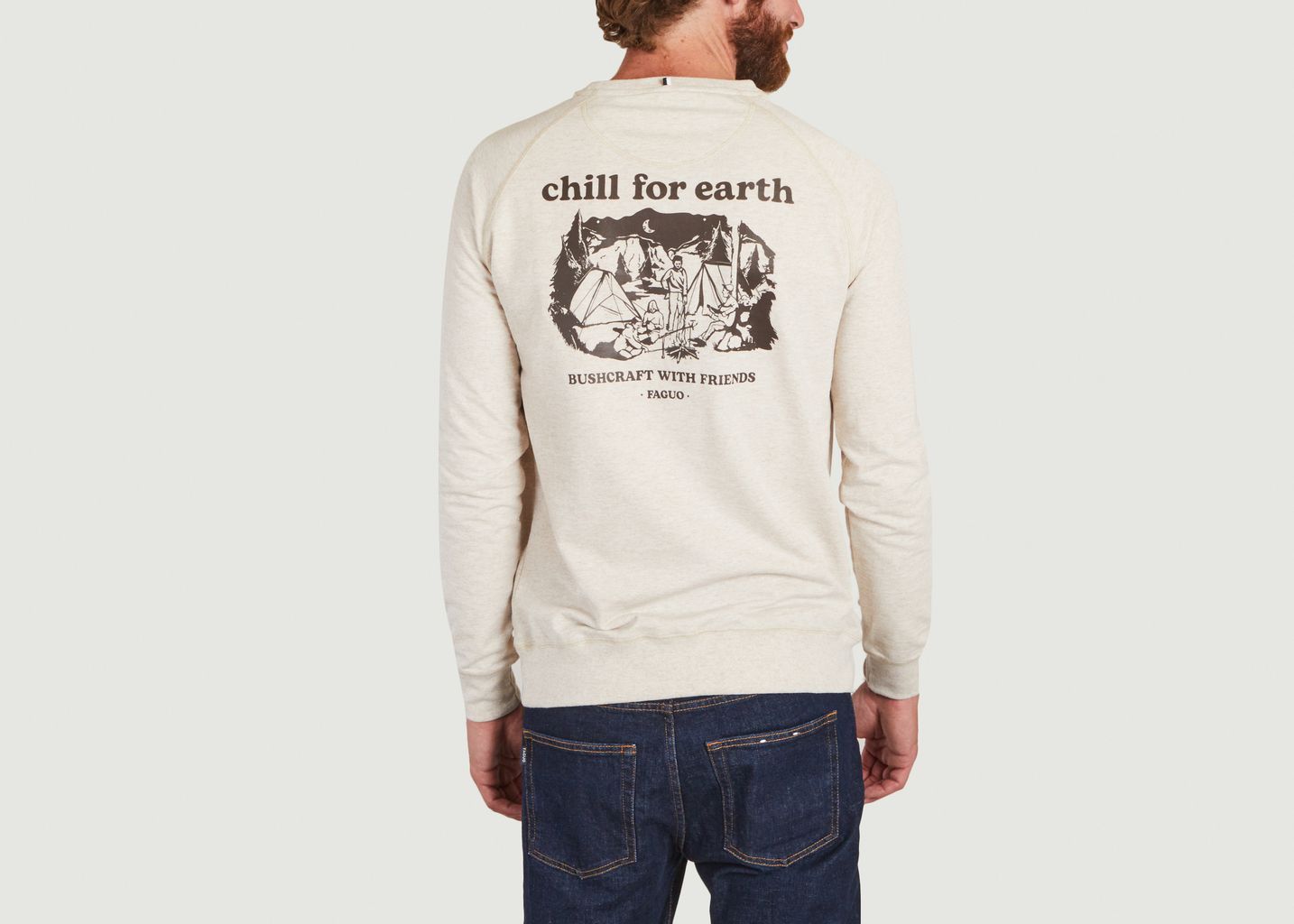 Darney Chill for earth Sweatshirt - Faguo