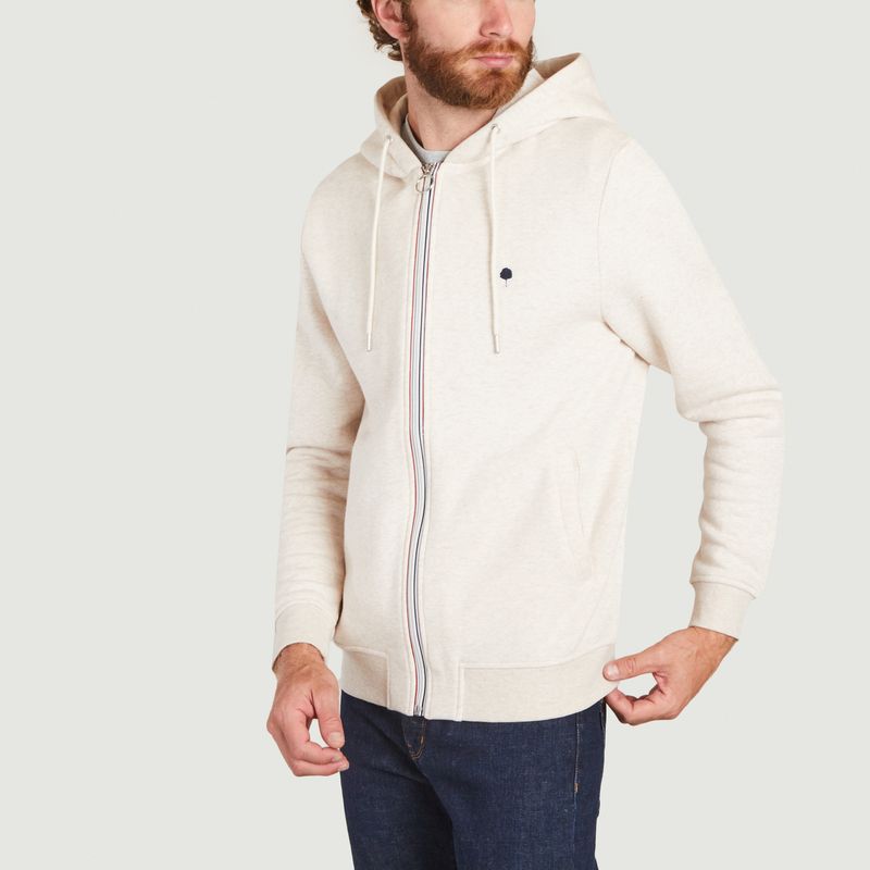 Mesnil Hoodie in recycled cotton - Faguo