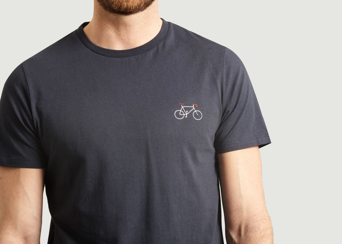 T-shirt Arcy vélo brodé - Faguo