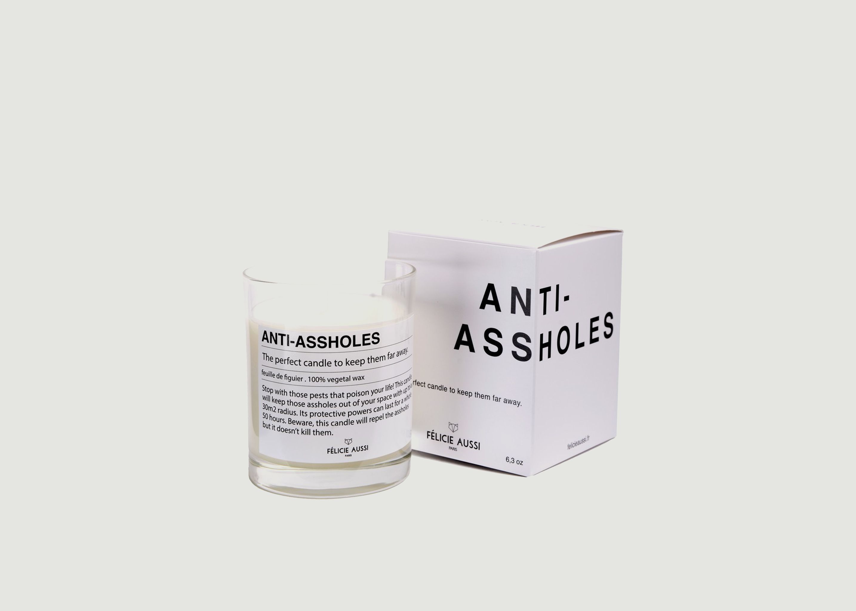 Anti-assholes candle - Felicie Aussi