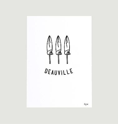 Poster Frankreich, Deauville