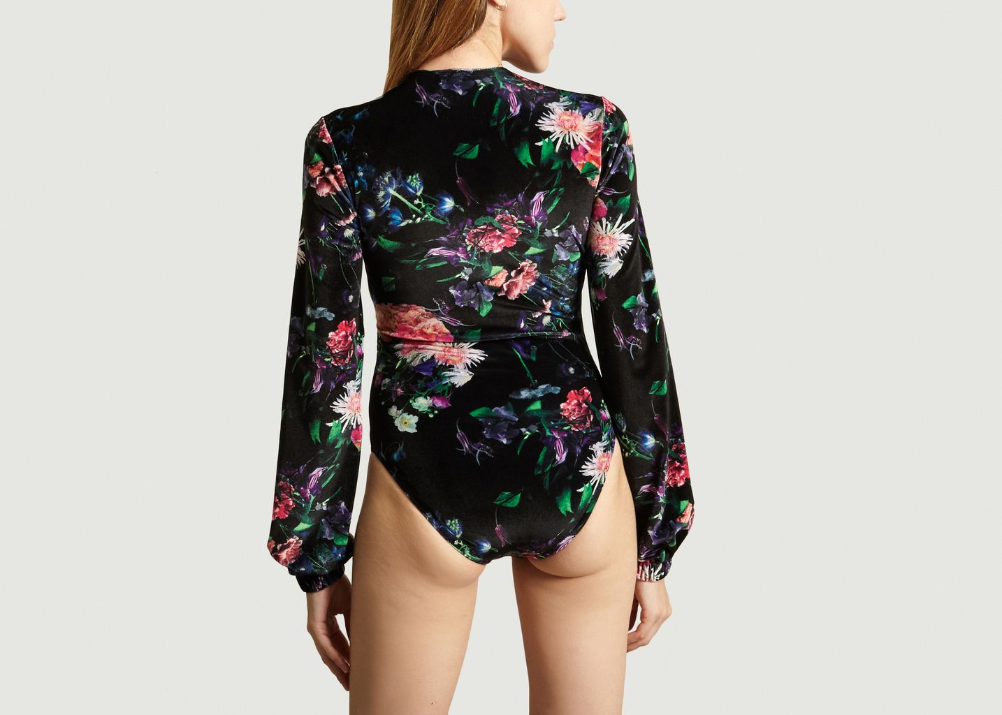 Body Fleuri En Velours Fleetwood - Fête Impériale