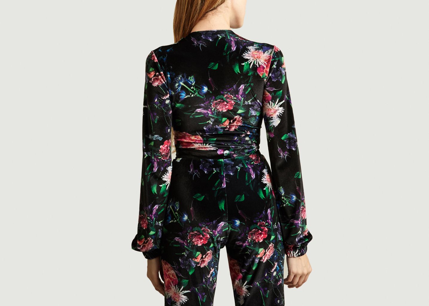 Body Fleuri En Velours Fleetwood - Fête Impériale