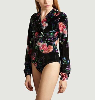 Body Fleuri En Velours Fleetwood