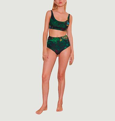 Chloé 2-piece swimming costume with high waist and Oeko-Tex bra Appolonie print