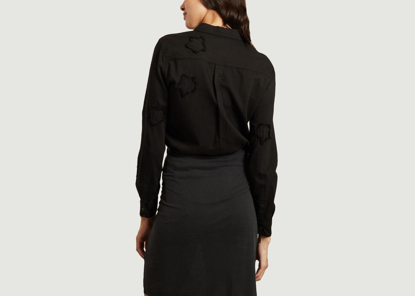 Chemise en coton avec étoiles brodées Laura - Five