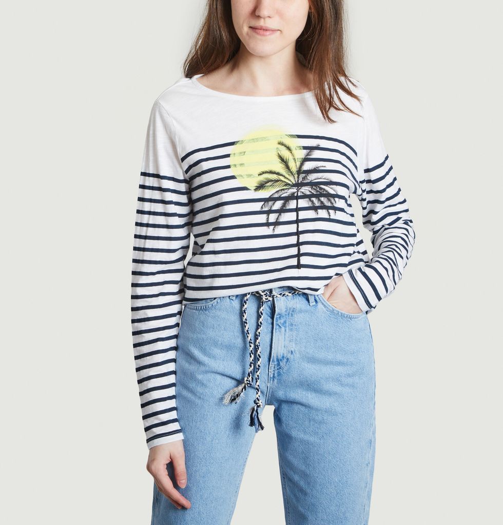 long sleeve t-shirt White Five Jeans 