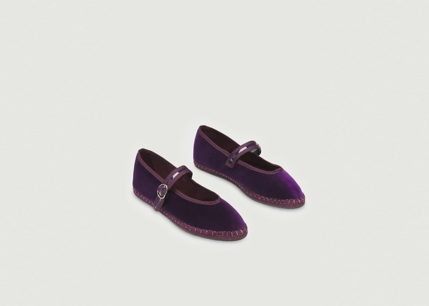 Pierre ballerinas in velvet - Flabelus