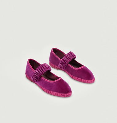 Mafalda ballerinas in velvet