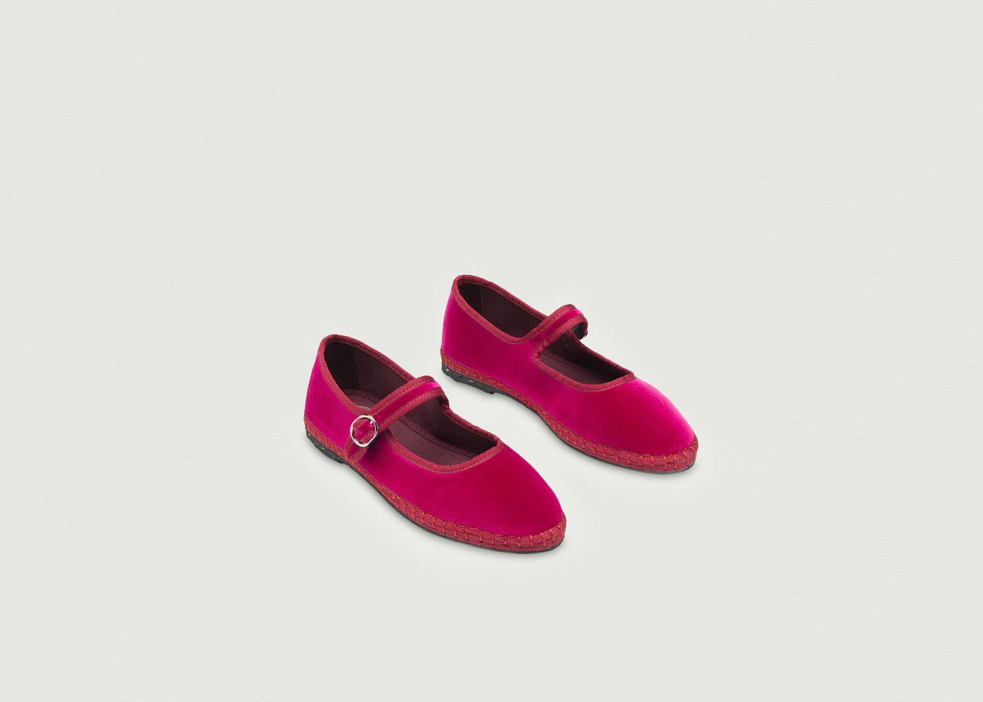 Pip ballerinas in velvet - Flabelus