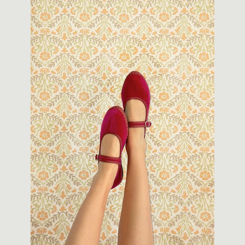 Pip ballerinas in velvet - Flabelus