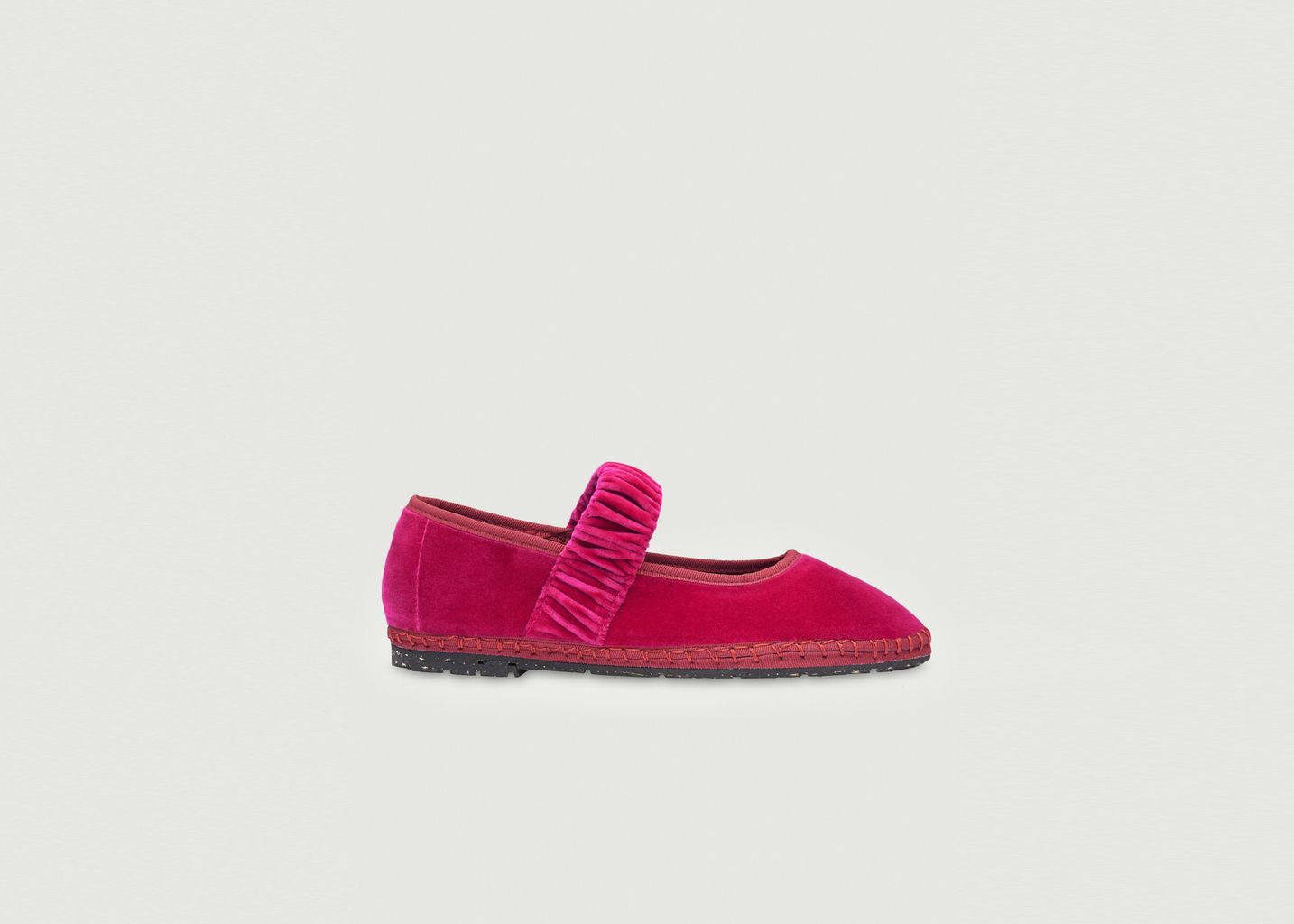 Mafalda ballerinas in velvet - Flabelus