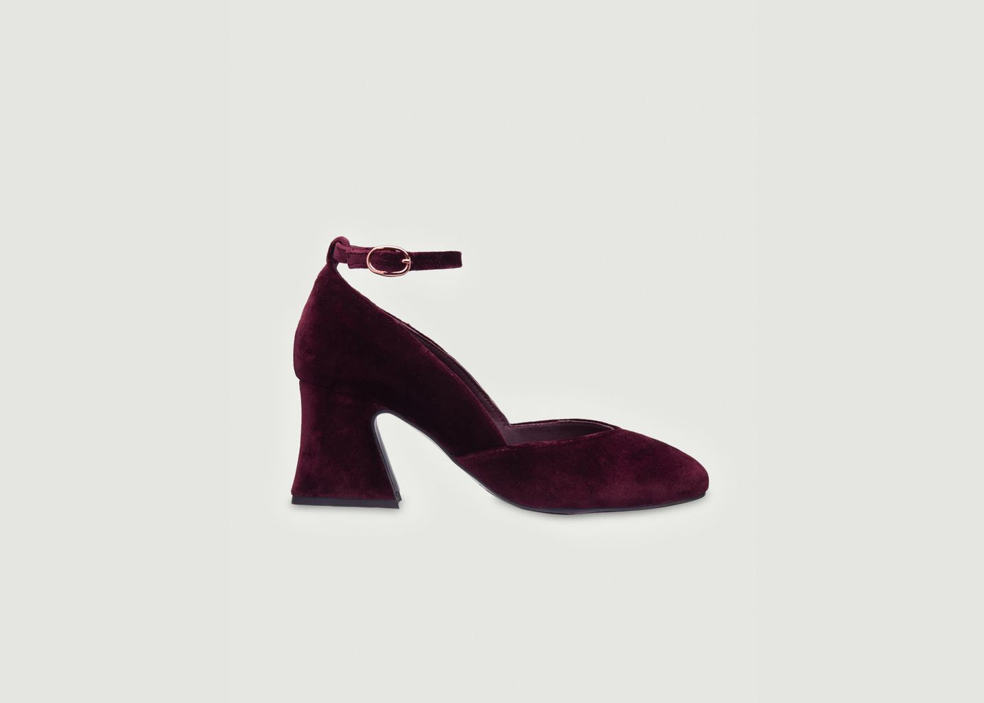 l'exception Escarpins D'Orsey Bordeaux Flabelus
