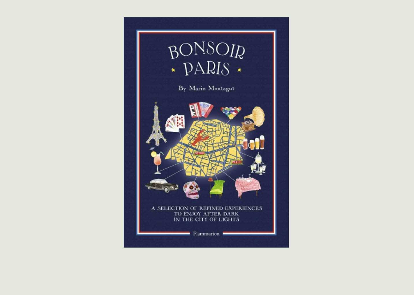 Guide Bonsoir Paris Anglais - Flammarion