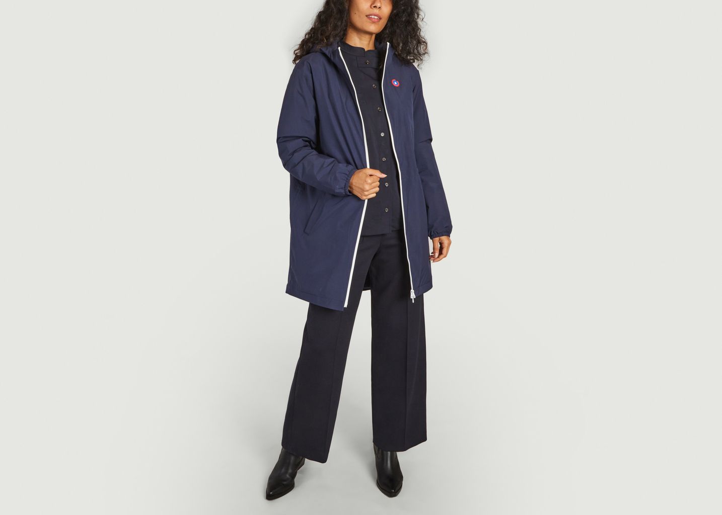 Pompidou trench parka with fleece lining - Flotte
