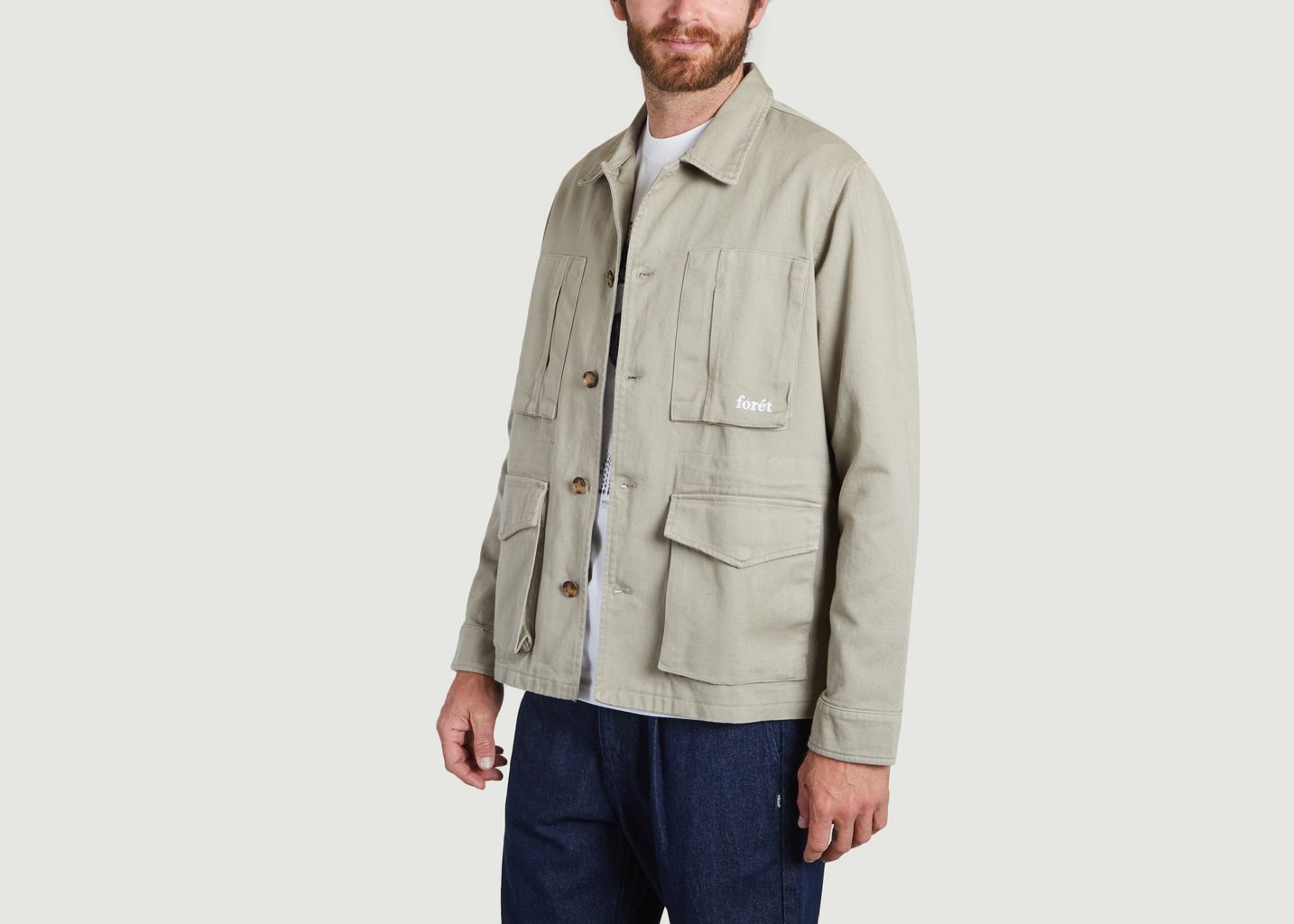 Sow jacket in organic cotton - Forét