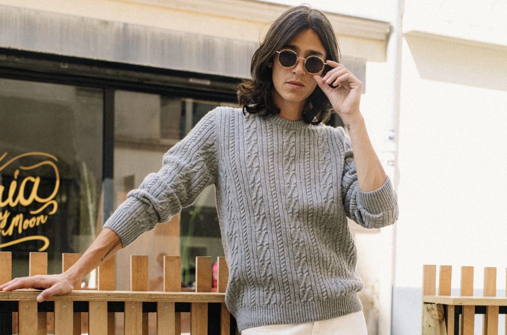 Leo Cable-knit Sweater - Forlife