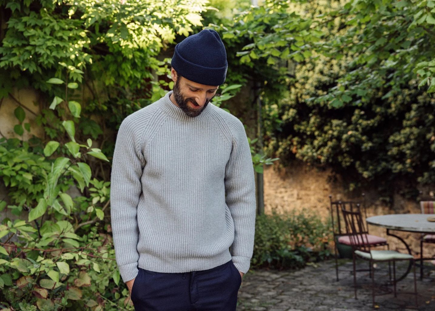 James stand-up collar sweater - Forlife