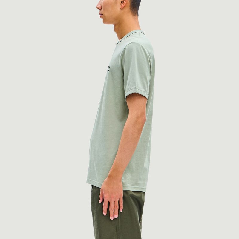 T-shirt with contrasting borders - Fred Perry