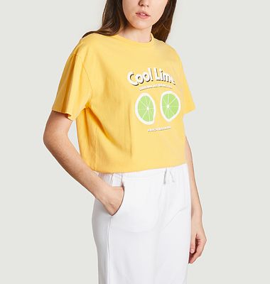 T-Shirt Mika Washed Cool Lime