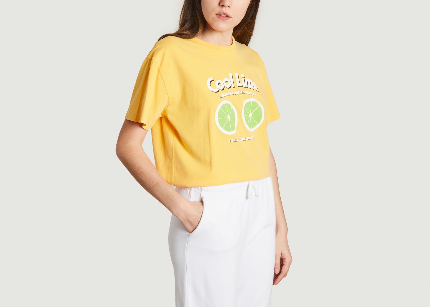 Mika Washed Cool Lime T-Shirt - French Disorder