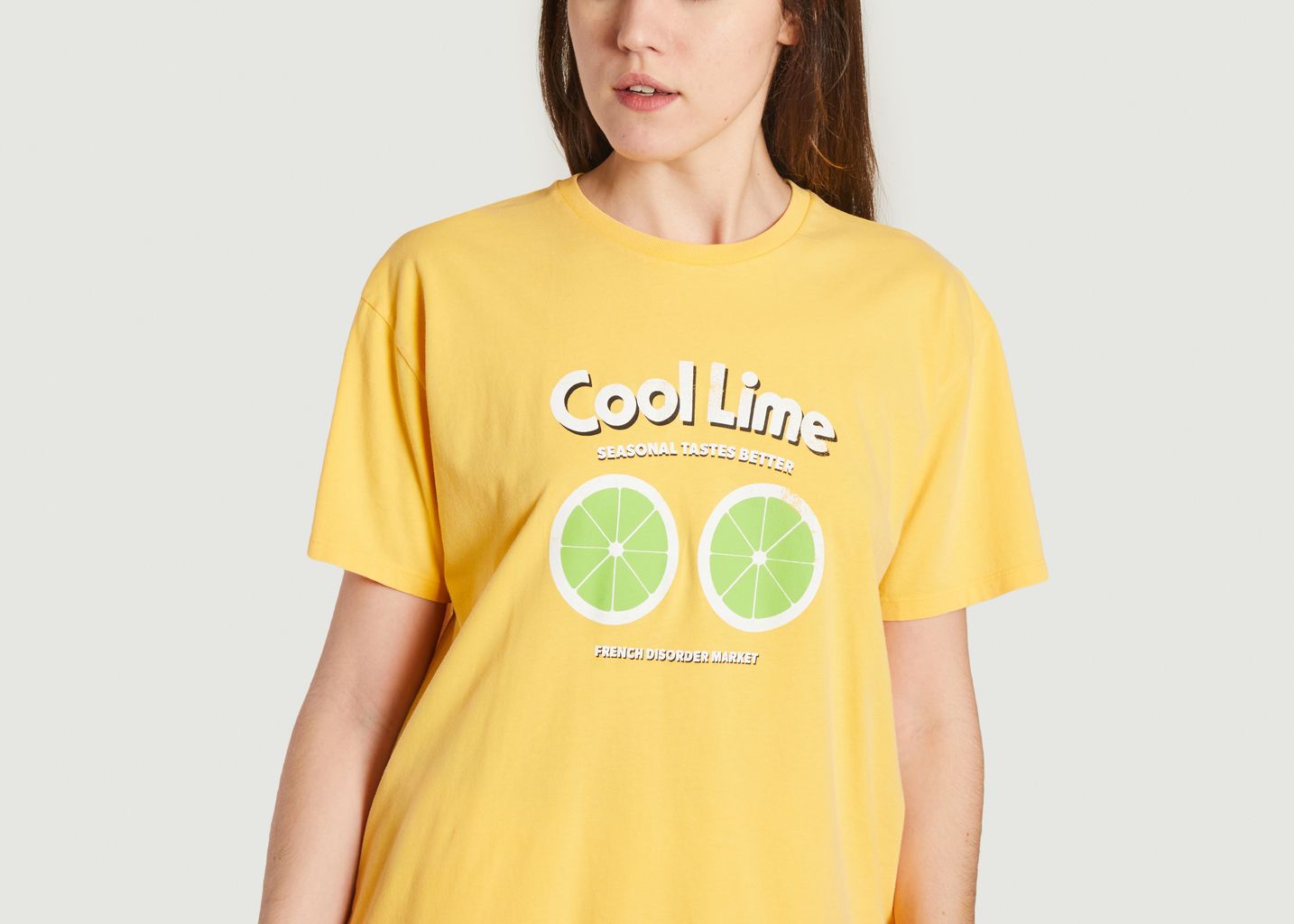 T-Shirt Mika Washed Cool Lime - French Disorder
