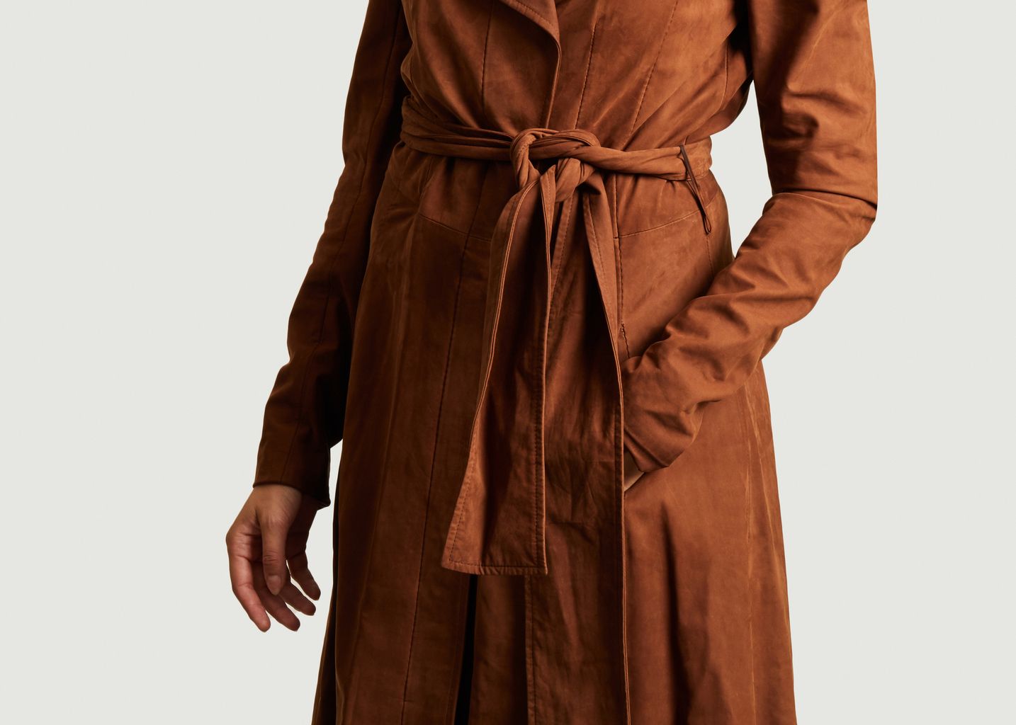 Trench Yves Saint Laurent en daim  - From My Mother