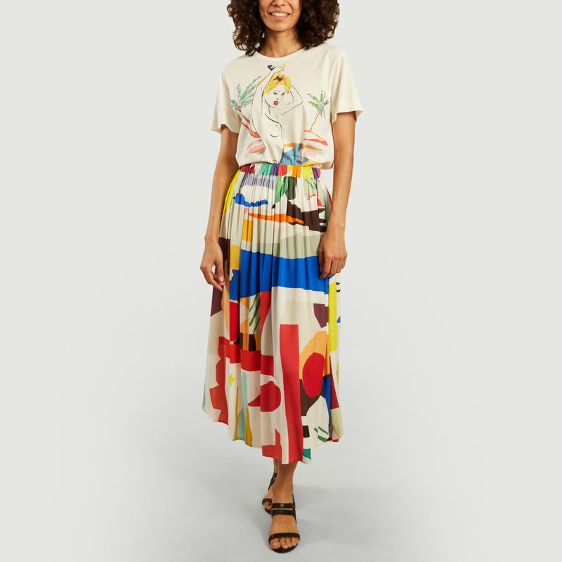 T-shirt Cindy Palm en coton - G.Kero