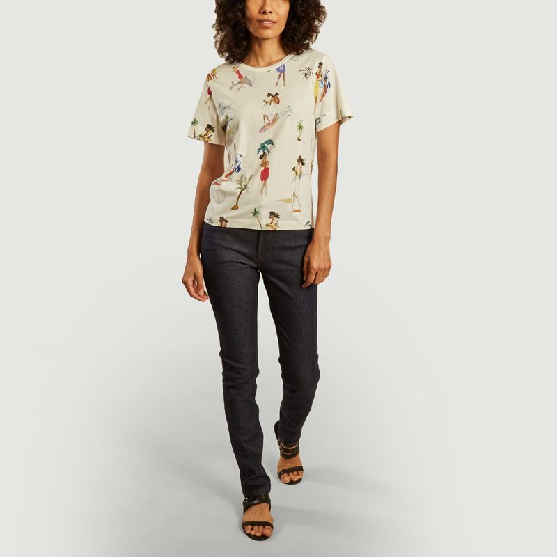T-shirt en coton Yukuleles Small - G.Kero