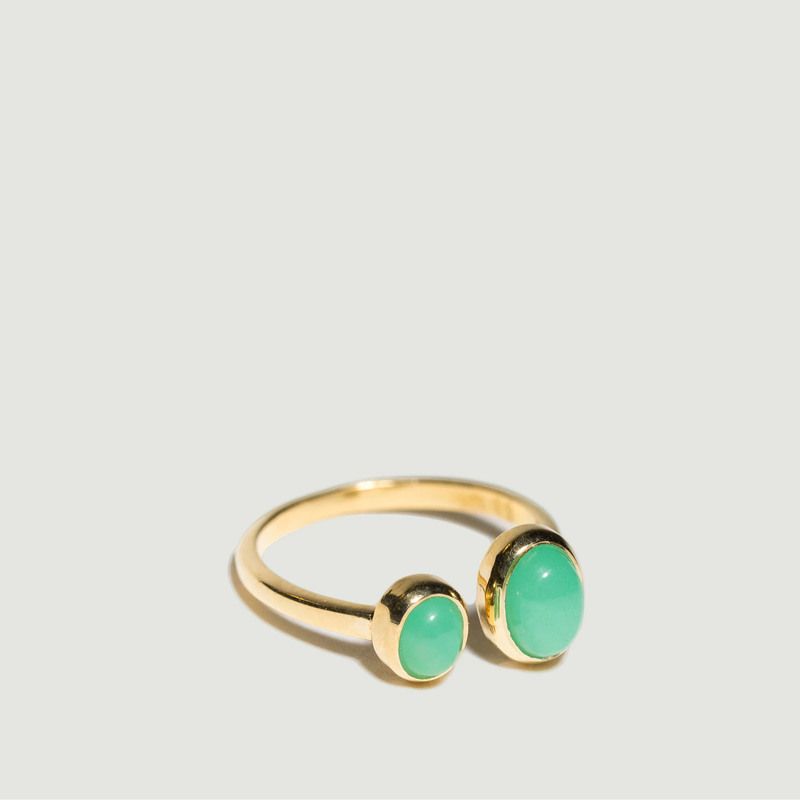 Ring Duo Chlorophyll - Gamme Blanche