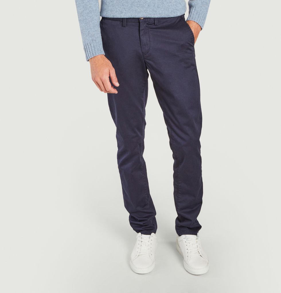 gant navy chinos