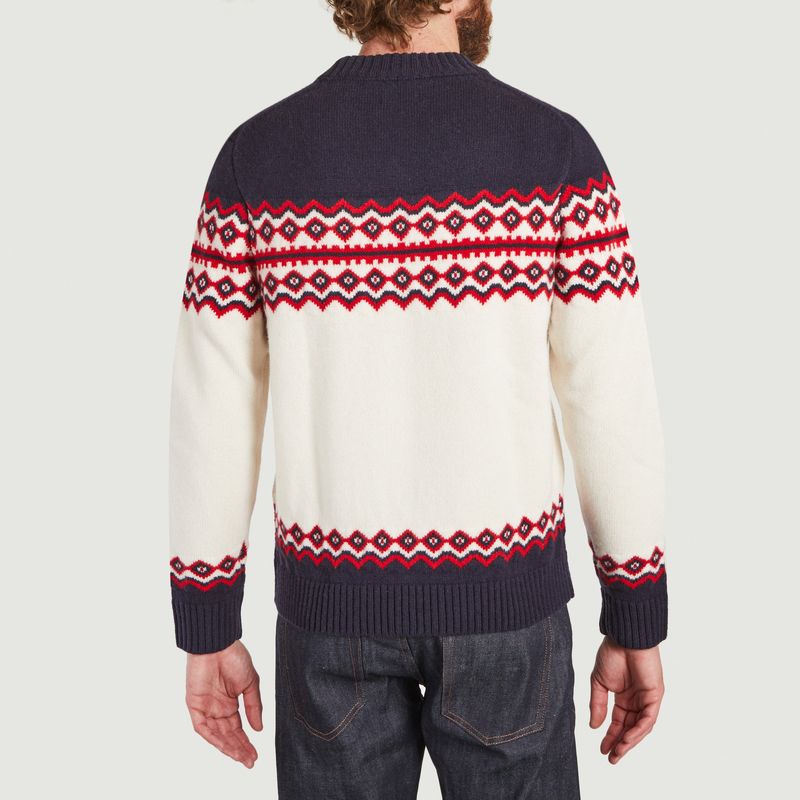 Fair Isle Holiday lambswool patterned sweater - Gant