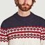 matière Fair Isle Holiday lambswool patterned sweater - Gant