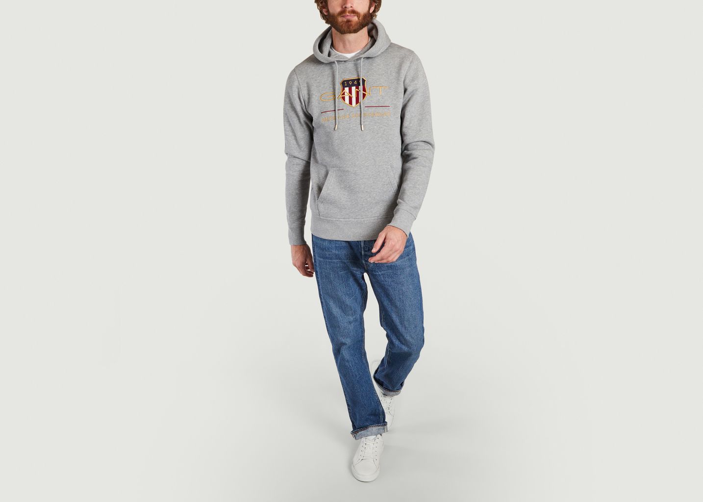 Sweeat à capuche Archive shield - Gant