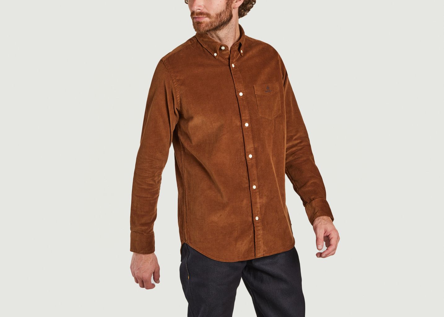 Straight fit corduroy shirt - Gant