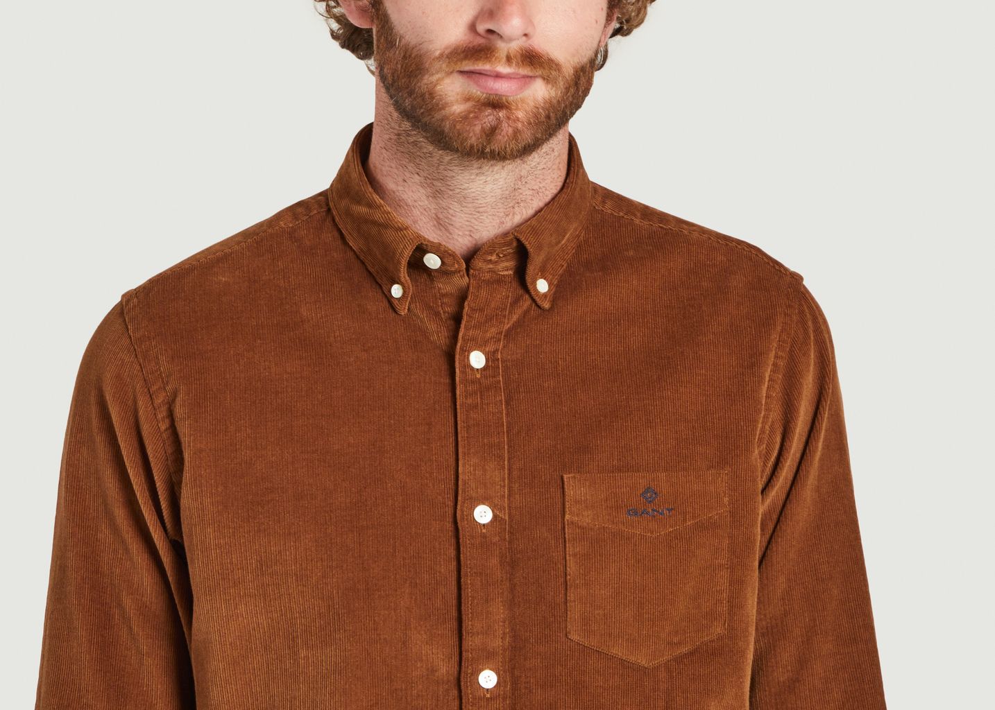 Straight fit corduroy shirt - Gant
