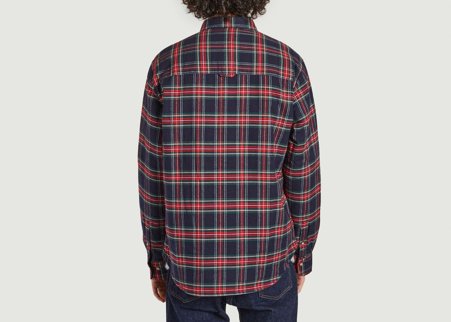 Quilted checkered overshirt - Gant