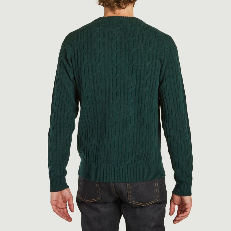 Pullover aus Lammwolle im Zopfmuster - Gant