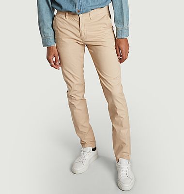 Hallden Sunfaded slim fit chino pants
